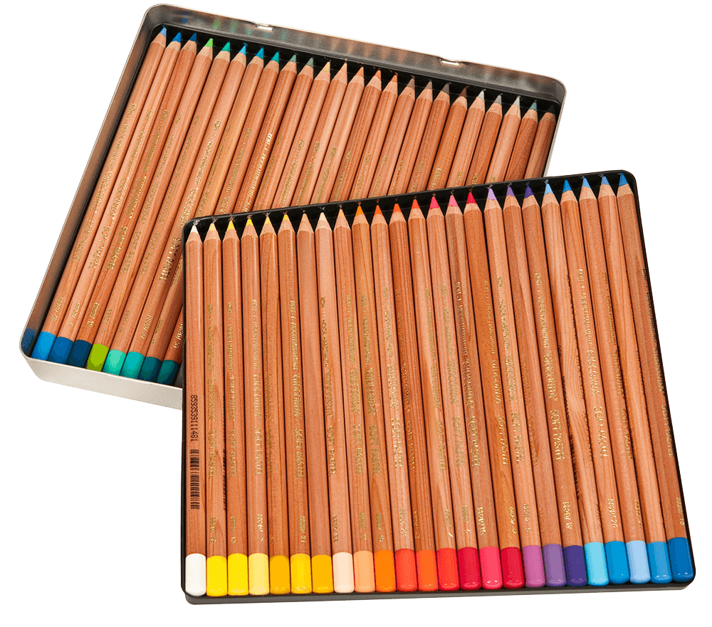 Soft PASTEL Pencil Set 48pcs Artist Drawing Crayon KOH-I-NOOR Gioconda 8829 8828 