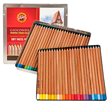Koh-I-Noor Gioconda Matita Pastello Morbida – Blu Oltremare Scuro, Mina 3,8 Mm, Ideale Per Sfumature E Dettagli Artistici