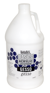 Liquitex Acrylic Basics Gesso - Size 64 oz. (1/2 Gallon)