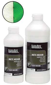 Liquitex Acrylic Matte Medium - Size: 8 oz.