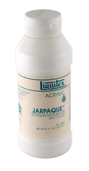 Liquitex Acrylic Jarpaque Extender Medium - Color Matte Opaque - Size 8 oz.