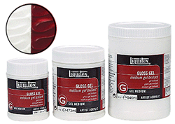 Liquitex Acrylic Gloss Gel Medium - Size 8 oz.