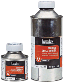 Liquitex - Gloss Fluid Medium & Varnish - 8 oz.