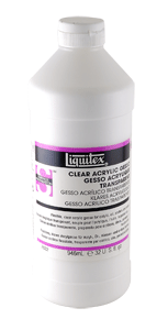 Liquitex Acrylic Clear Gesso - Size 32 oz