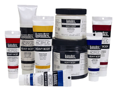 Liquitex Artist Acrylic - Color Mars Black - Size 8 oz.