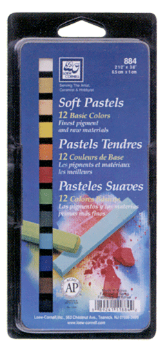 Loew Cornell Soft Pastel Set of 12 - Color Assorted