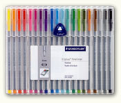 Staedtler Triplus Fineliner Set of 20 In Case