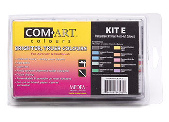 Com Art Colours Transparent Primary Kit E