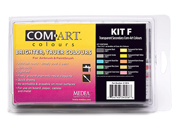 Com Art Colours Transparent Secondary Kit F