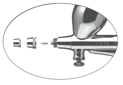 Art Supplies - Airbrush - Iwata (Airbrushes, Parts, & More