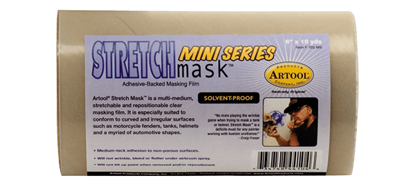 Artool Stretch Mask Mini Series, 6 x 10yds Roll