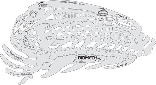 Artool Biomech FX Template - Spinal Trap Set