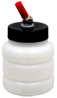 Iwata High Strength Translucent Jar with No Rust Cap - Size 2 oz