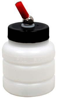 Iwata High Strength Translucent Jar with No Rust Cap - Size 2 oz