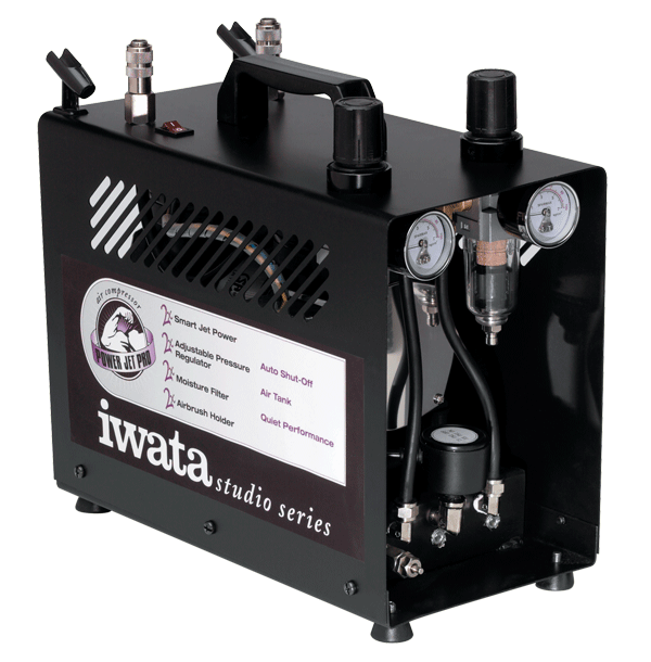 Iwata Smart Jet Airbrush Compressor (with Smart Technology)