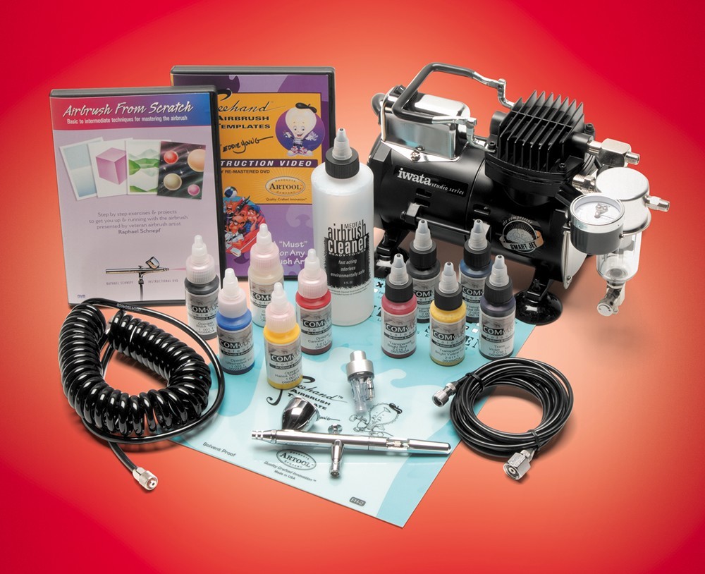 Iwata Deluxe Airbrush Set