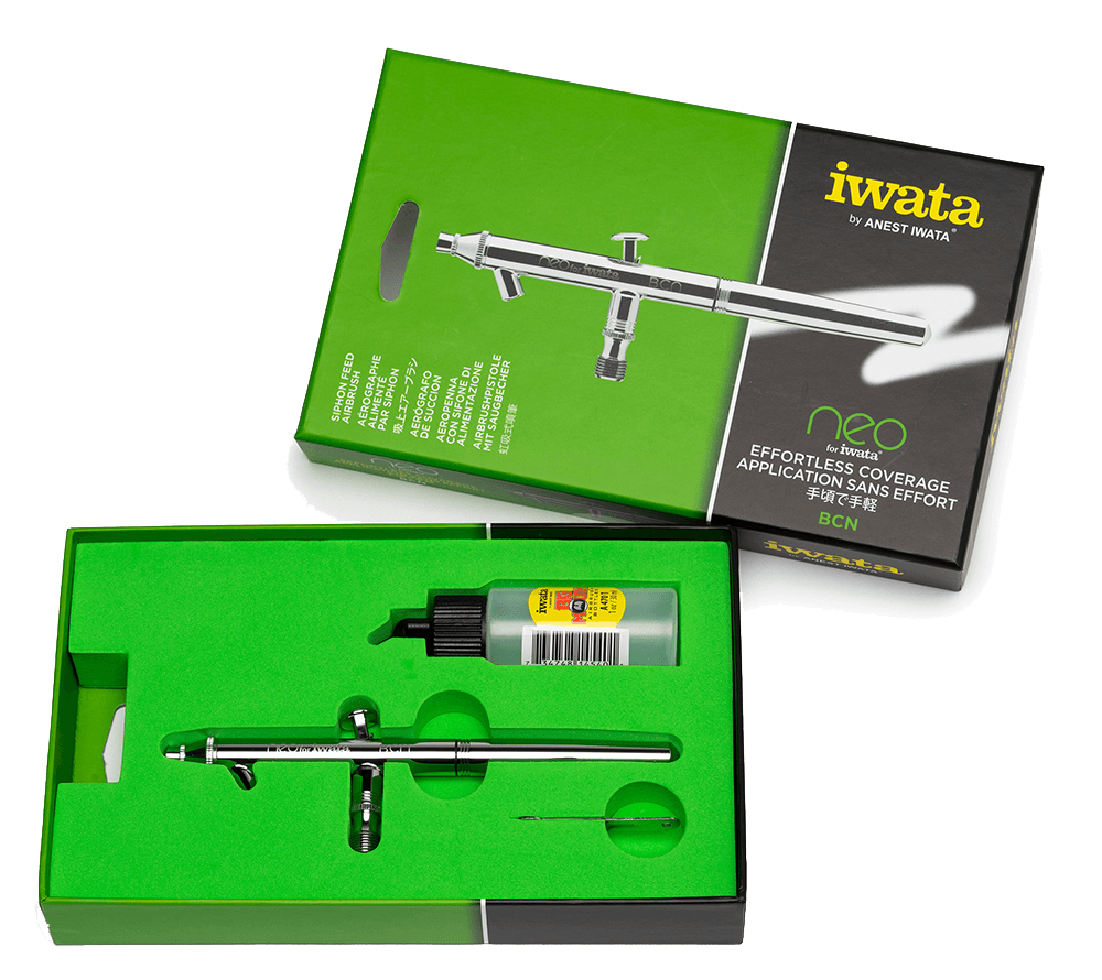 Iwata NEO BCN Siphon-Feed Dual Action Airbrush