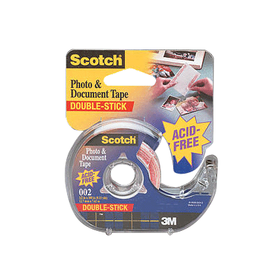 Scotch(R) Double Sided Scrapbooking Tape - Size 1/2� x 300�