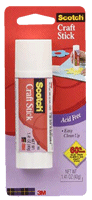 Scotch(R) Craft Glue Sticks - Size 1.28 oz