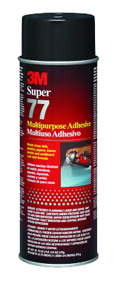 3M(TM) Super 77 Spray Adhesive - Size: 10.75 oz Net Wt