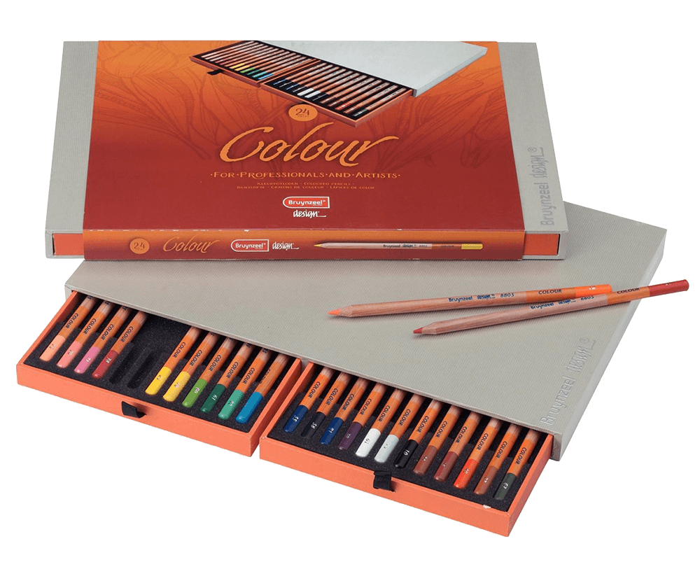 Bruynzeel Design Graphite Pencil Set, 12/Box