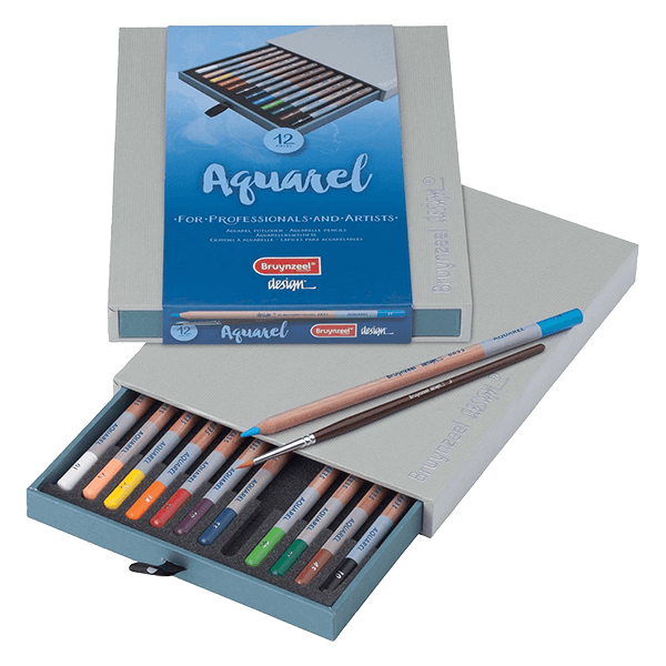 Bruynzeel Aquarel Pencil Box Set of 12