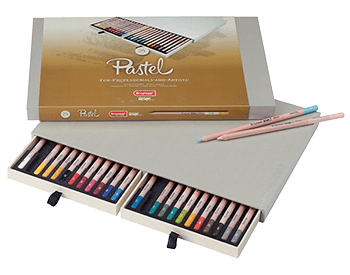 Koh-I-Noor Gioconda Soft Pastel Pencil Tin Set of 24