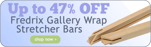 Up to 44% Off Fredrix Gallery Wrap Stretcher Bars