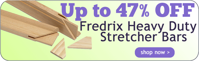 Up to 44% Off Fredrix Heavy Duty Stretcher Bars