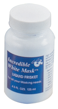 White Mask Liquid Frisket - Size 4.5 oz