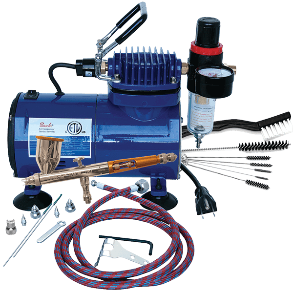 Paasche Talon Airbrush Package (TG-3AS, D500SR and AC-7)