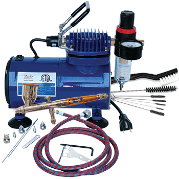 Paasche Talon Airbrush Package (TG-3AS, D500SR and AC-7)