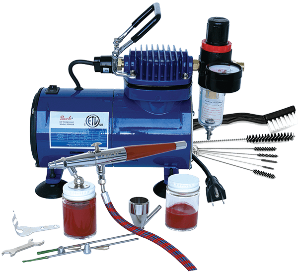 Paasche VL Airbrush Package (VL-3AS, D500SR, AC-7)