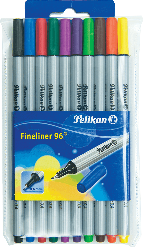 Pelikan Fineliner 96 Marker Basic 10 Piece Set