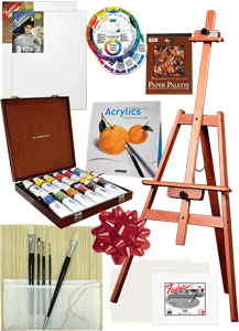 Rex Art Acrylic Painting Gift Kit Rex Art Acrylic Painting Gift Kit - Exclusively from Rex Art