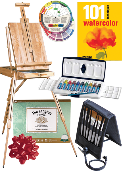 Rex Art Watercolor Painting Gift Set