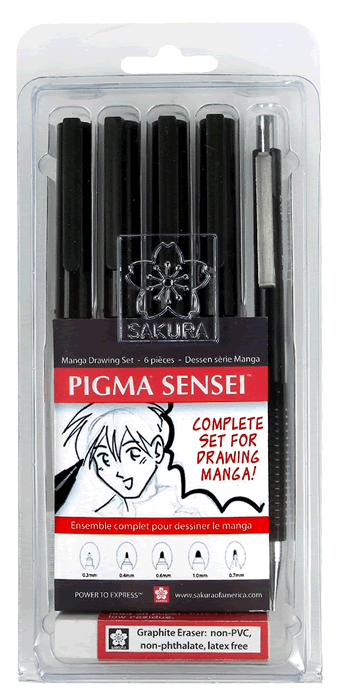 Sakura Pigma Sensei - 0.3mm Ultra Fine Tip Marker