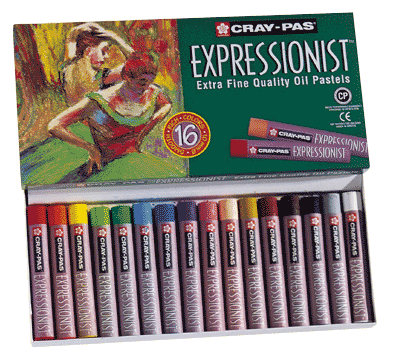 Sakura Cray-Pas Expressionist Set of 16
