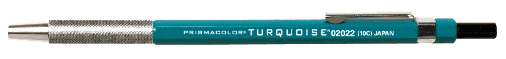 Sanford Turquoise Lead Holder - Metal Grip with Clip