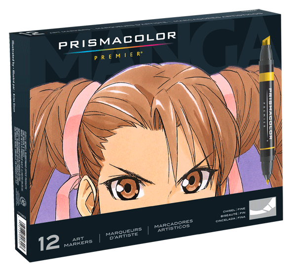 Prismacolor Art Marker Manga Set of 12