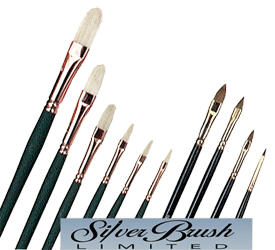 Silver Brush Daniel Greene Brush Set of 10 - Starter - Long Handles