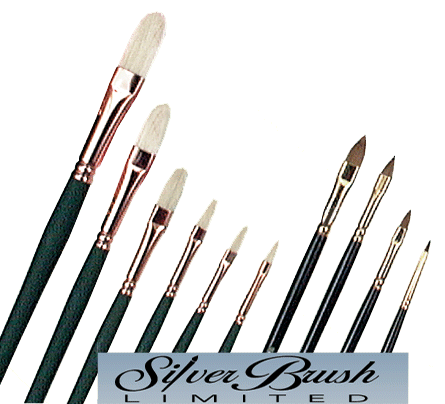 Silver Brush Daniel Greene Brush Set of 10 - Starter - Long Handles