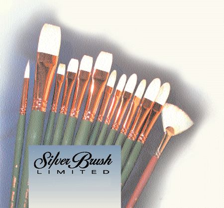 Silver Brush Everett Raymond Kinstler Brush Set of 13 - Landscape - Long Handles