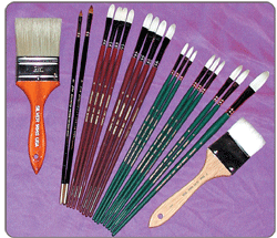 Silver Brush Nelson Shanks Portrait/Figure PrBrush Set ofessional Brush Set of 21 - Series #2 - Long Handles