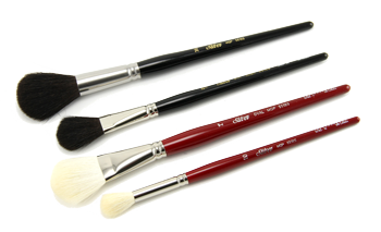 Silver Brush Silver Mop Brush Set of 4 - Multi Media - Short Handles