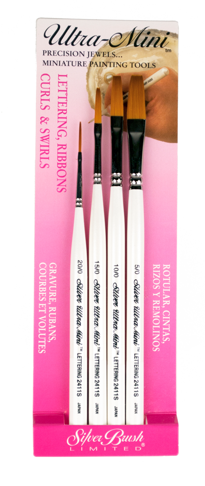 Silver Brush Ultra Mini Brush Sets