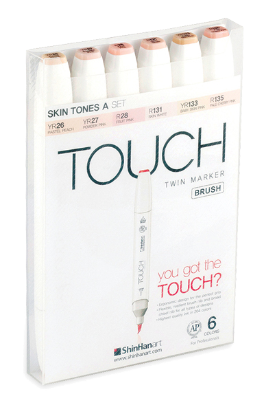 Shin Han Art Touch Twin Brush Marker 