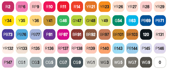 All Individual ShinHan Art PASS Colors List