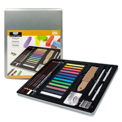 Royal & Langnickel Royal Standard Tin Art Set - Pastel Artist