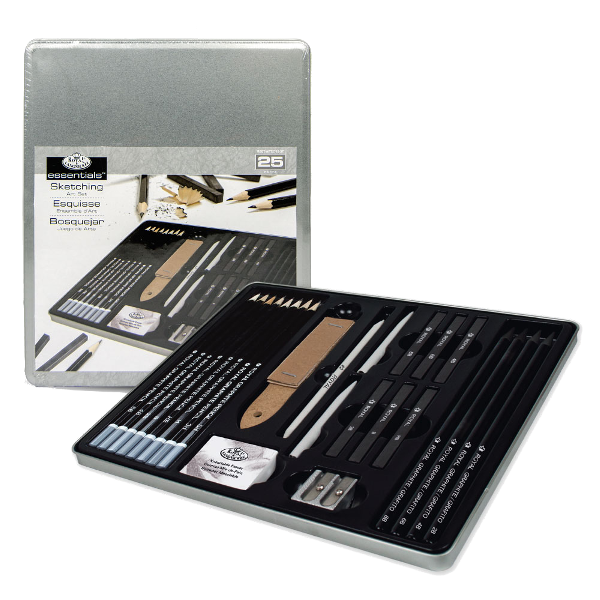 Royal & Langnickel Royal Standard Tin Art Set - Graphite Sketching